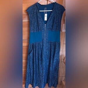 Blue Anthropologie Dress (new with tags)